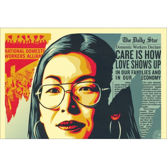 Shepard Fasy 2022: 'Reenvition' | Serigrafia 91x61cm