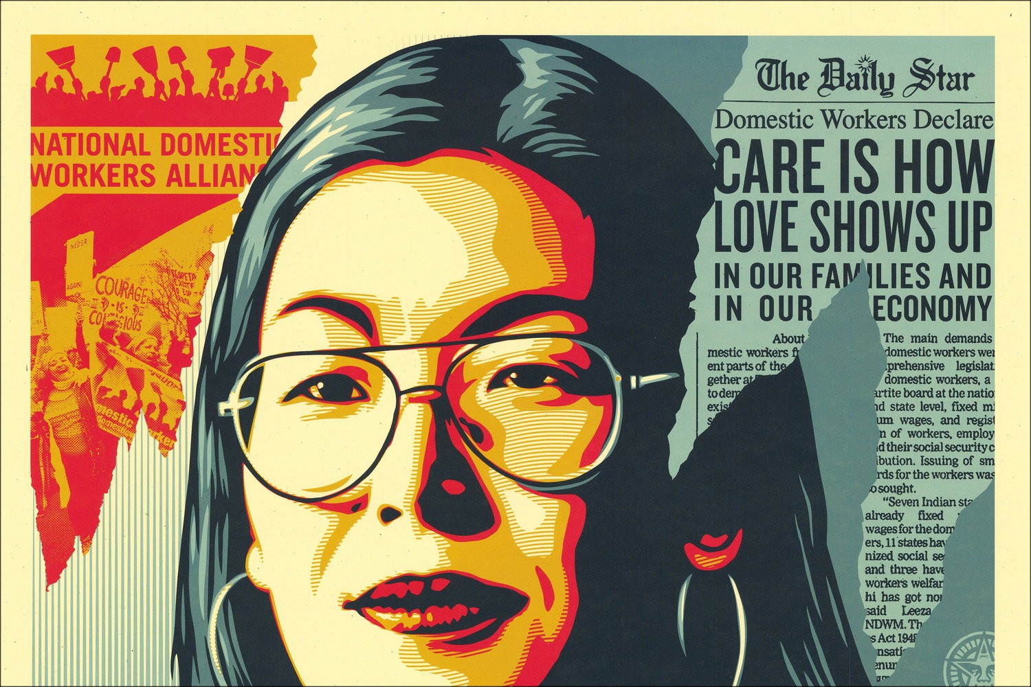 Shepard Fasy 2022: 'Reenvition' | Serigrafia 91x61cm