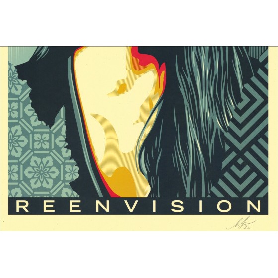 Shepard Fasy 2022: 'Reenvition' | Serigrafia 91x61cm