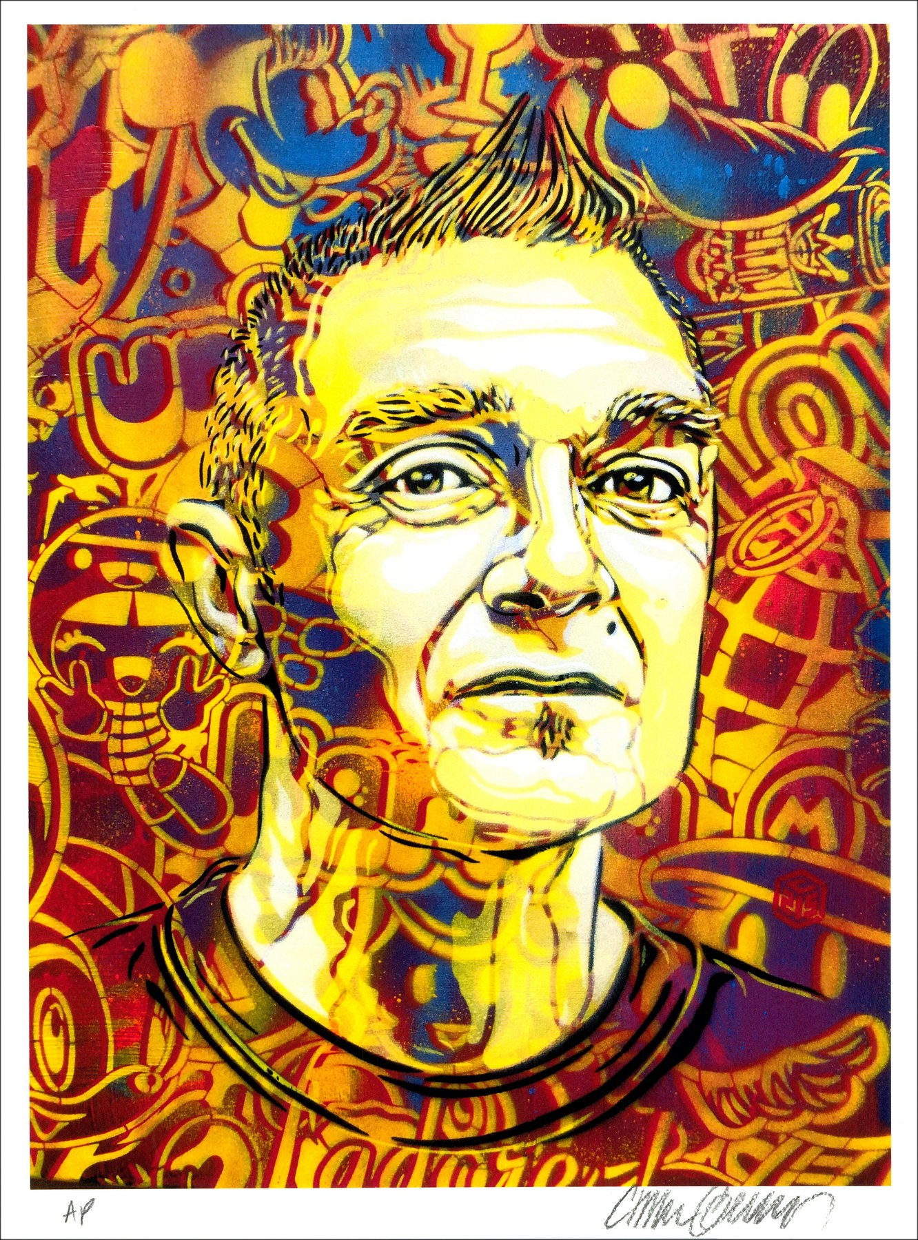 C215 - Editie (pigment Draw) "Snelle" 40x30cm - 2021