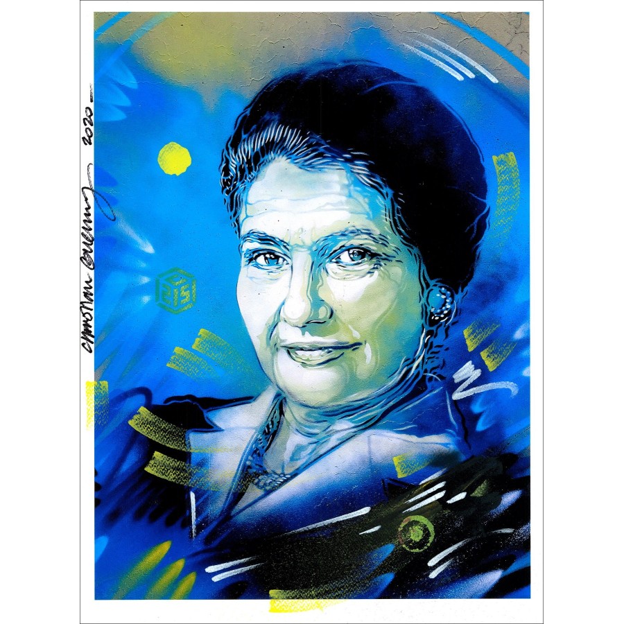C215: "Simone Veil" Editie Verbeterde 40x30cm - 2020