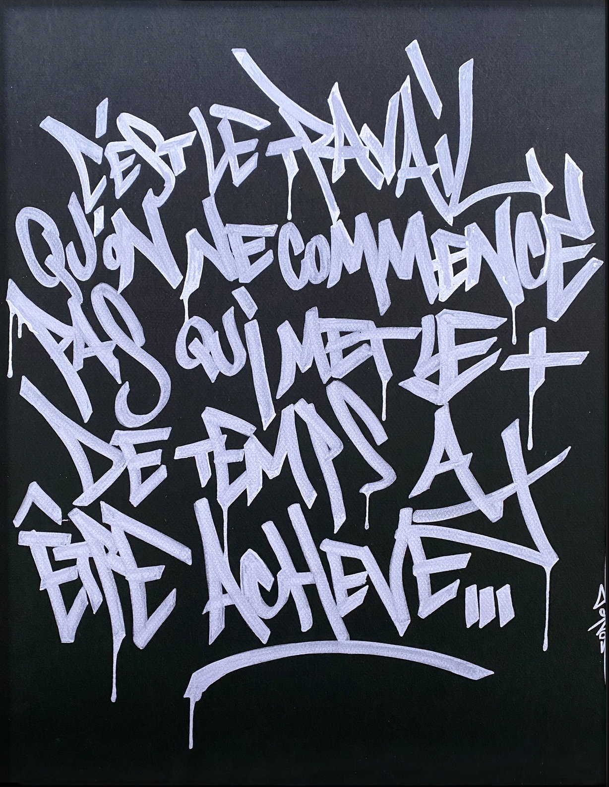 ▶ ︎ Caligrafitizm # 44 David Snail Schilderen