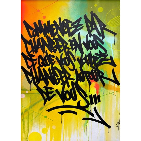  Caligrafitizm # 50 van David Soner, 2023