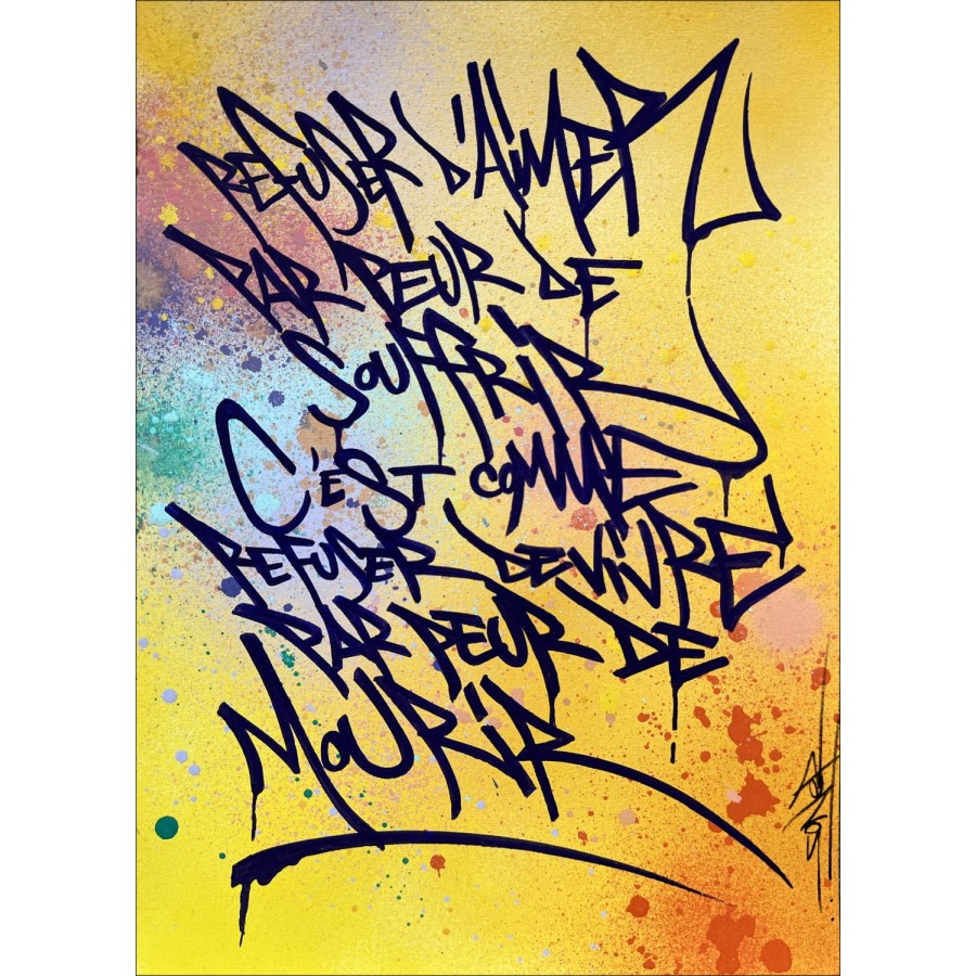 Caligrafitizm #55 de David SONER, 2023