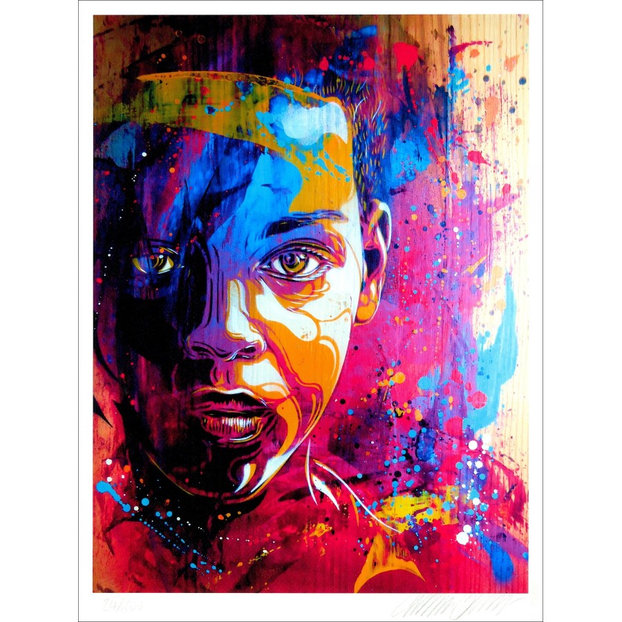 C215 Edizione "The Golden Age" (Draw Pigment Draw) 40x30cm - 2020