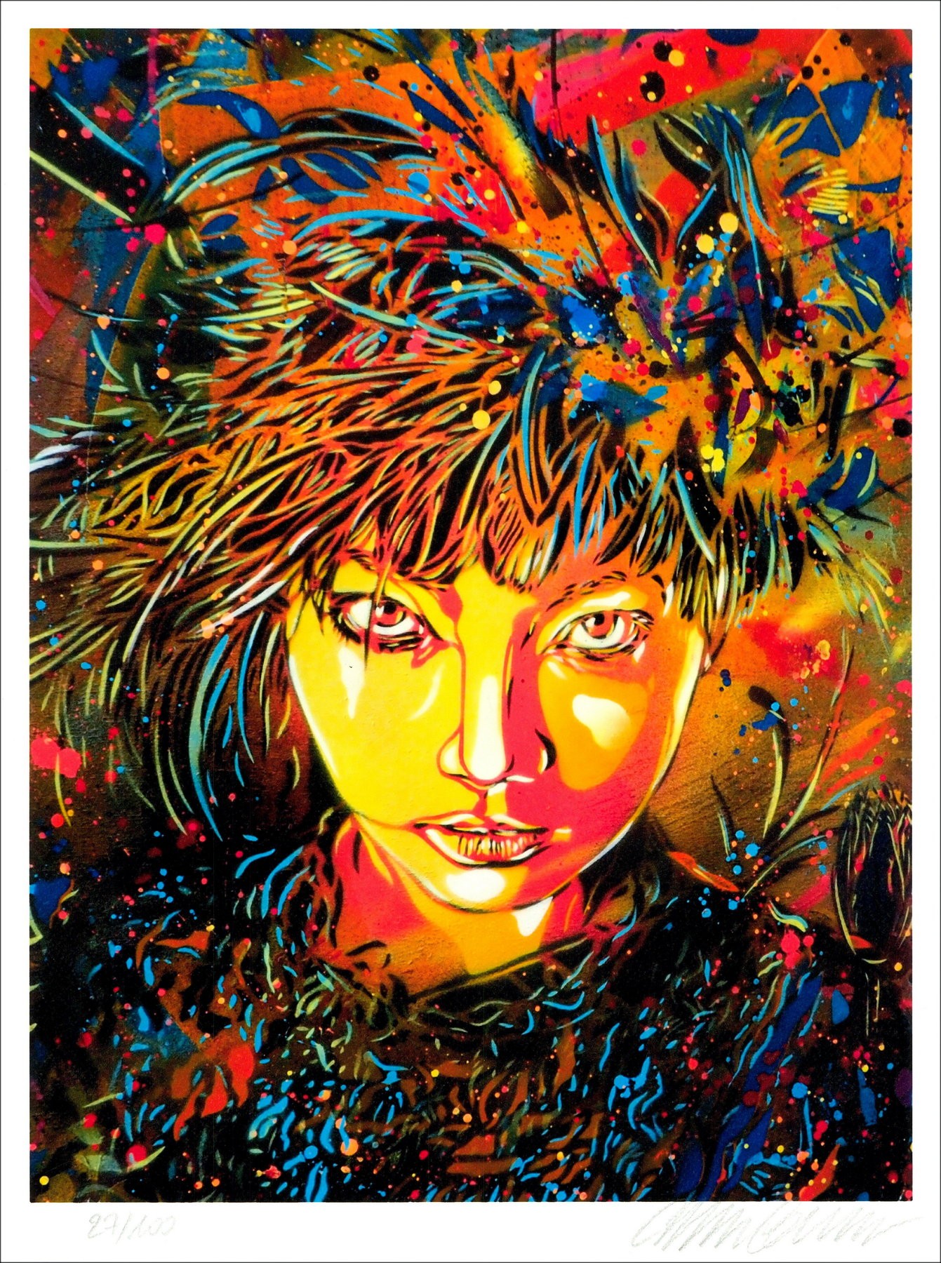 C215 Edizione "Fireworks" (Disegna Pigment) 40x30cm - 2020