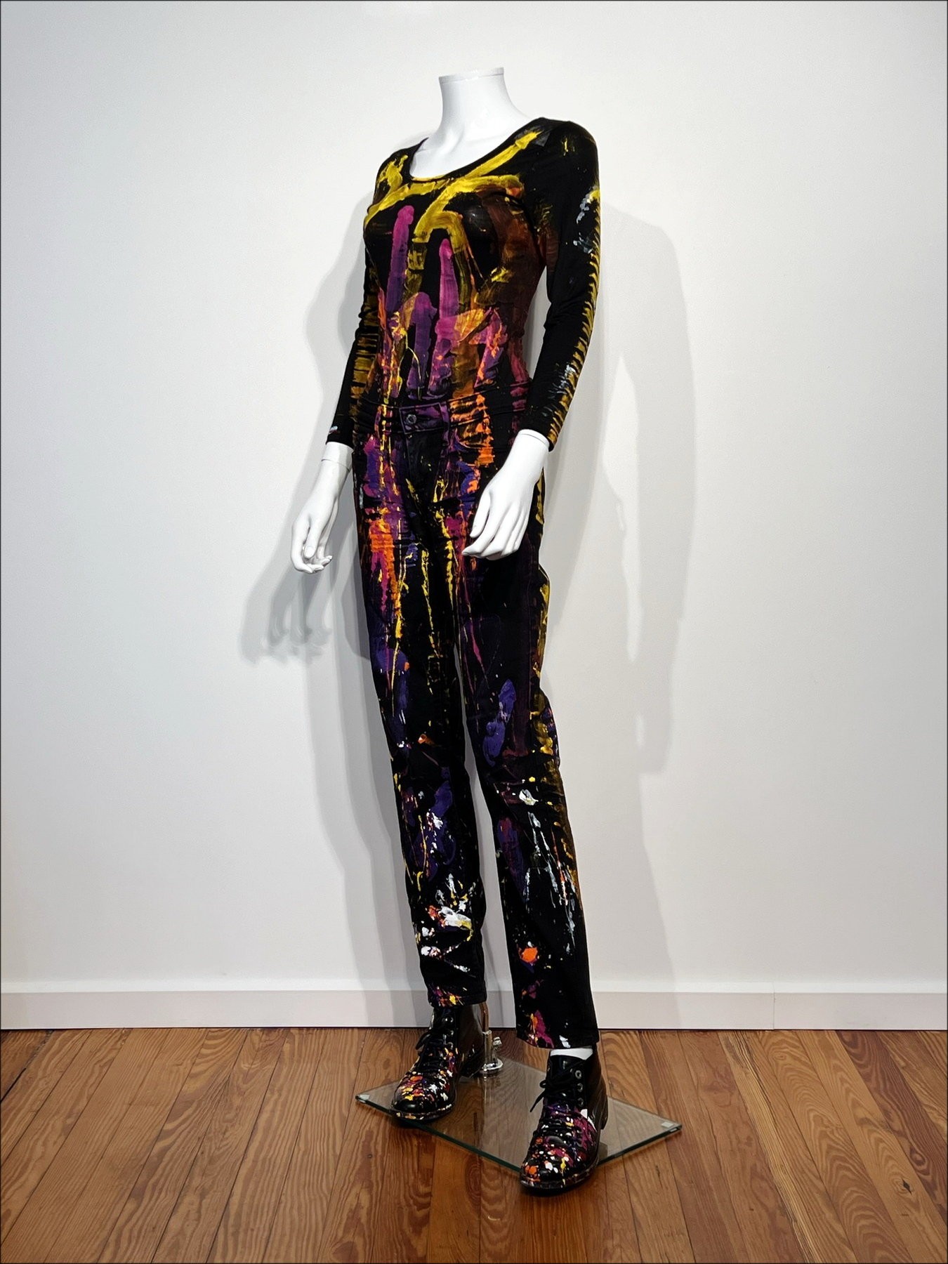 Arte contemporáneo: Trabajo único 'Un tiempo salvaje' por JonOne - 2017