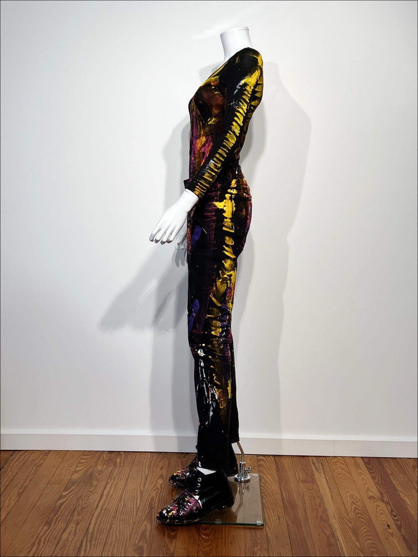 Arte contemporanea: lavoro unico 'un tempo selvaggio' di Jonone - 2017