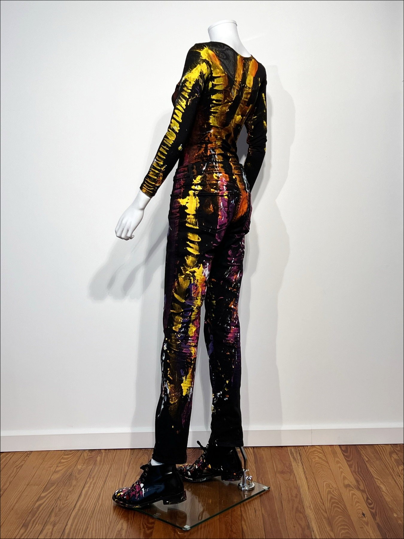 Arte contemporanea: lavoro unico 'un tempo selvaggio' di Jonone - 2017