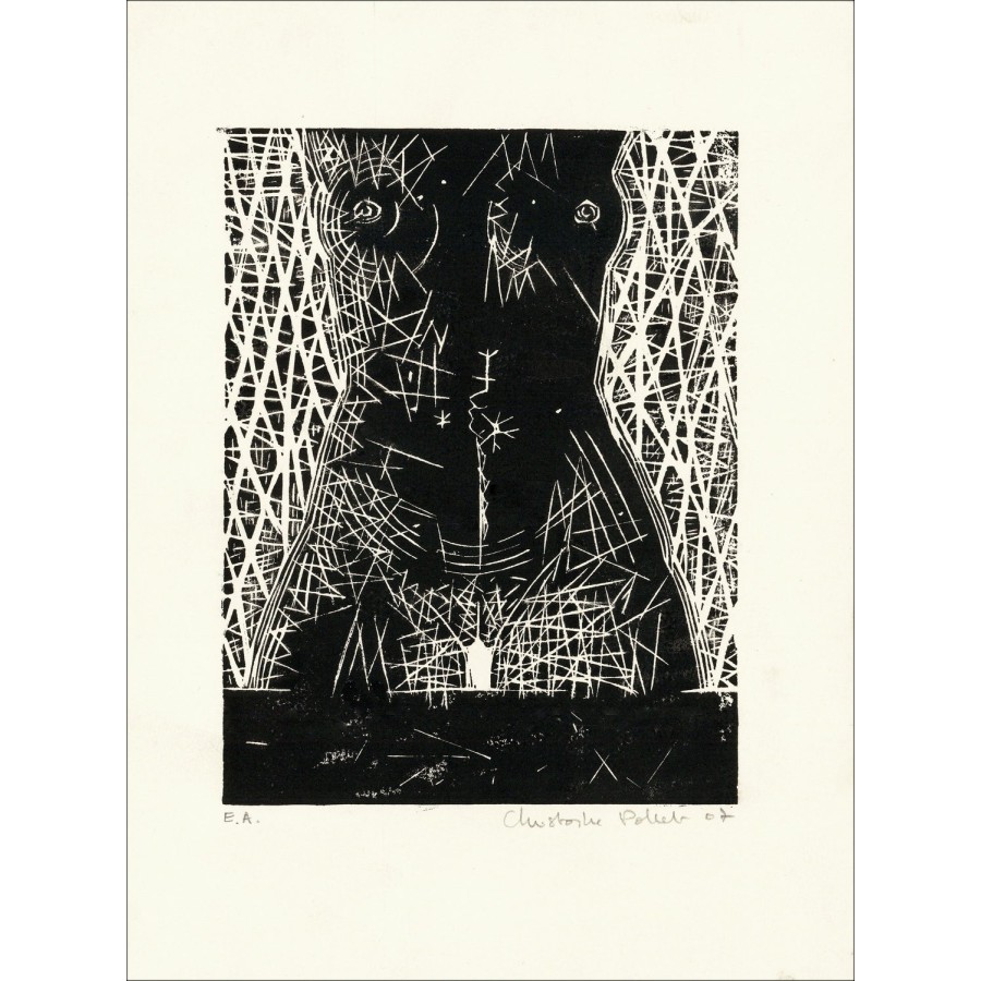 Christophe POLLET 'Milky Way' Circa 2007 - Gravure 37,5x28 cm