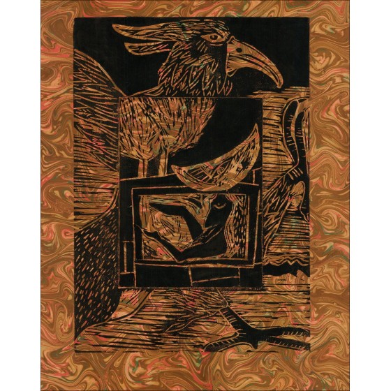 I Mille e una notte di Maria. Lino M - Incisione 50x40cm