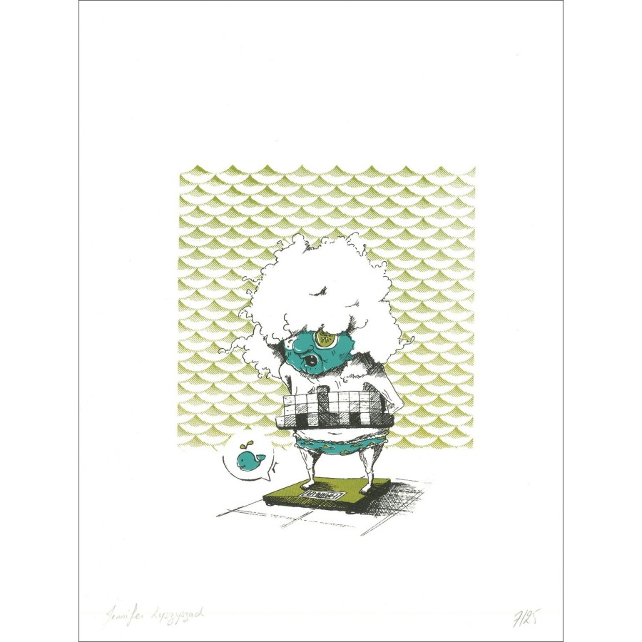 OH MAMIE - 'MAMIE MOBY' 36x27cm