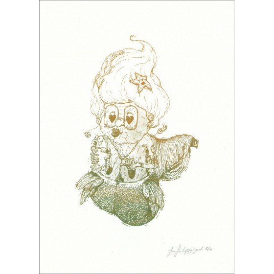 OH MAMIE - 'MERMAID Degradado' 35x25cm
