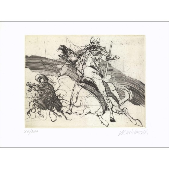 Kaufen Original Rading Claude Weisbuch Don Quixote de la Manche II 