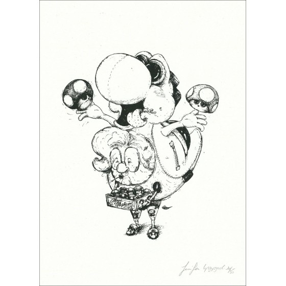 OH MAMIE - 'Mamie Yoshi' 35x25cm