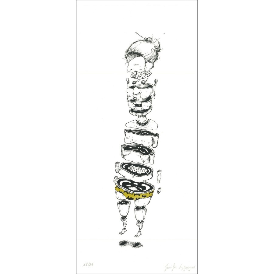 OH Granny - 'Batmamy' 45x20cm | Serigrafia firmata singola