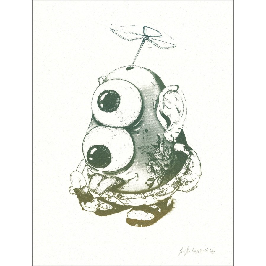 Oh Granny - 'M. Patata '40x30 cm | Stampa di schermo firmato