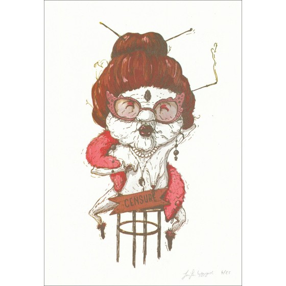 Oh Granny - 'Kimberly' 50x35cm | Schermo originale firmato