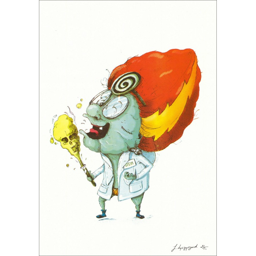 Oh Oh Oma - 'Oma Stein' 50x35cm | Authentischer signierter Siebdruck