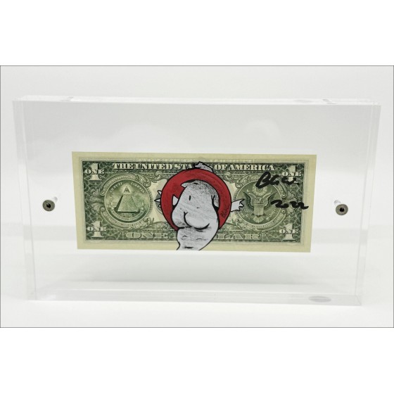 Acheter Dessin original sur Dollar $ PAZBLANDINA - Ghostbuster