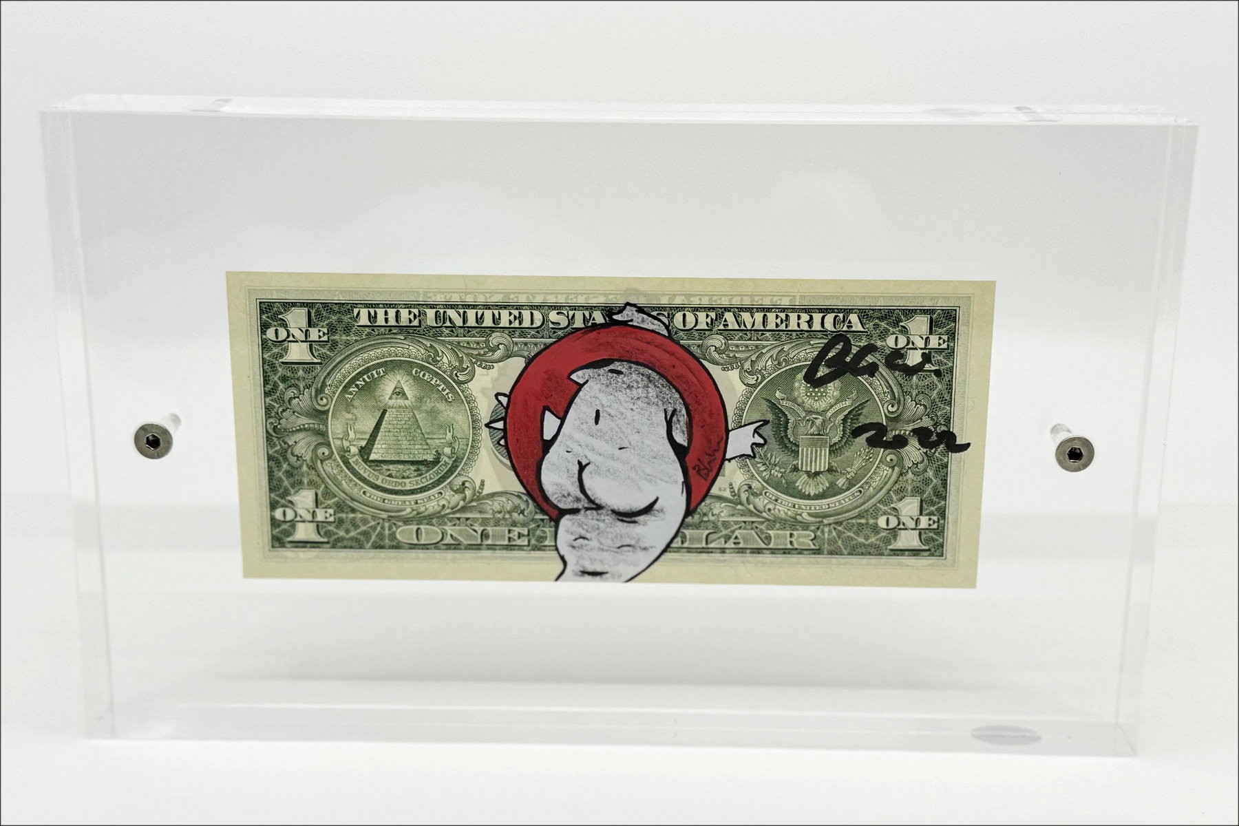Kaufen Sie Originalzeichnung auf Dollar $ PAZBLANDINA - Ghostbuster