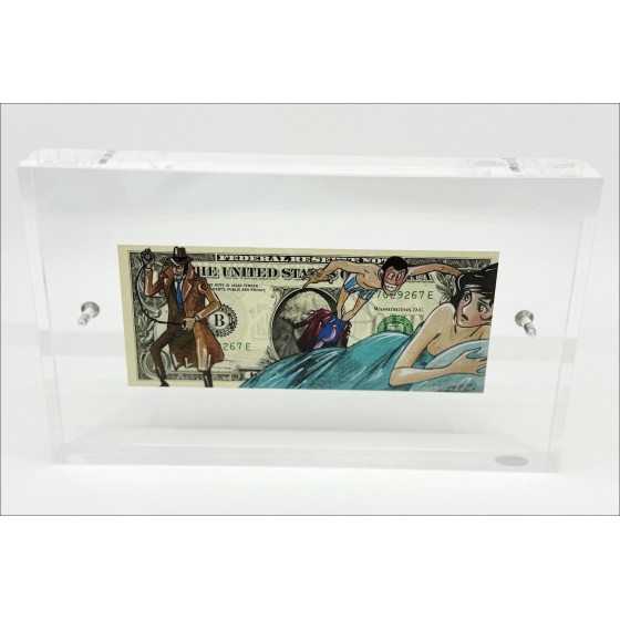 Acquista il disegno originale su dollaro $ PAZBLANDINA - Lupin III il primo