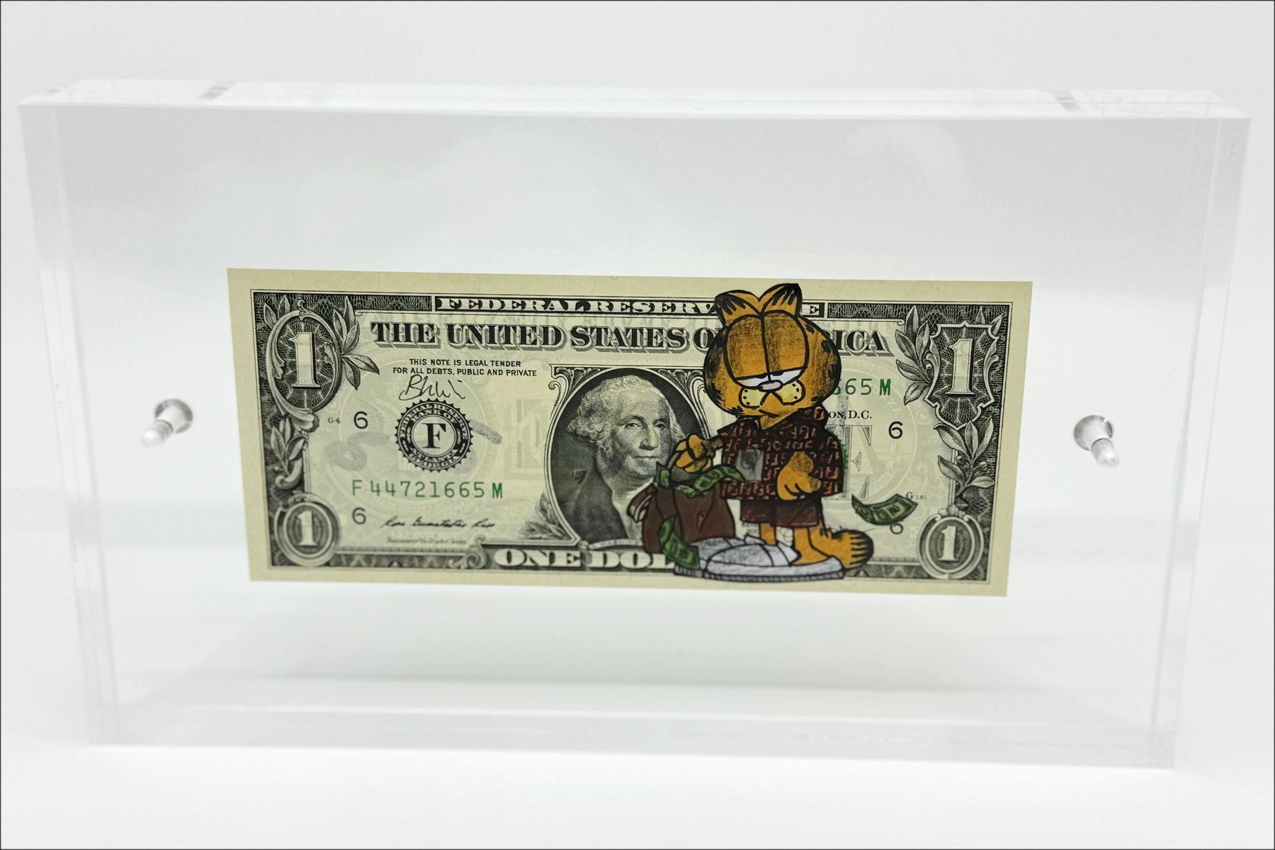 PAZBLANDINA Acquista il disegno originale su dollaro $ - Garfield