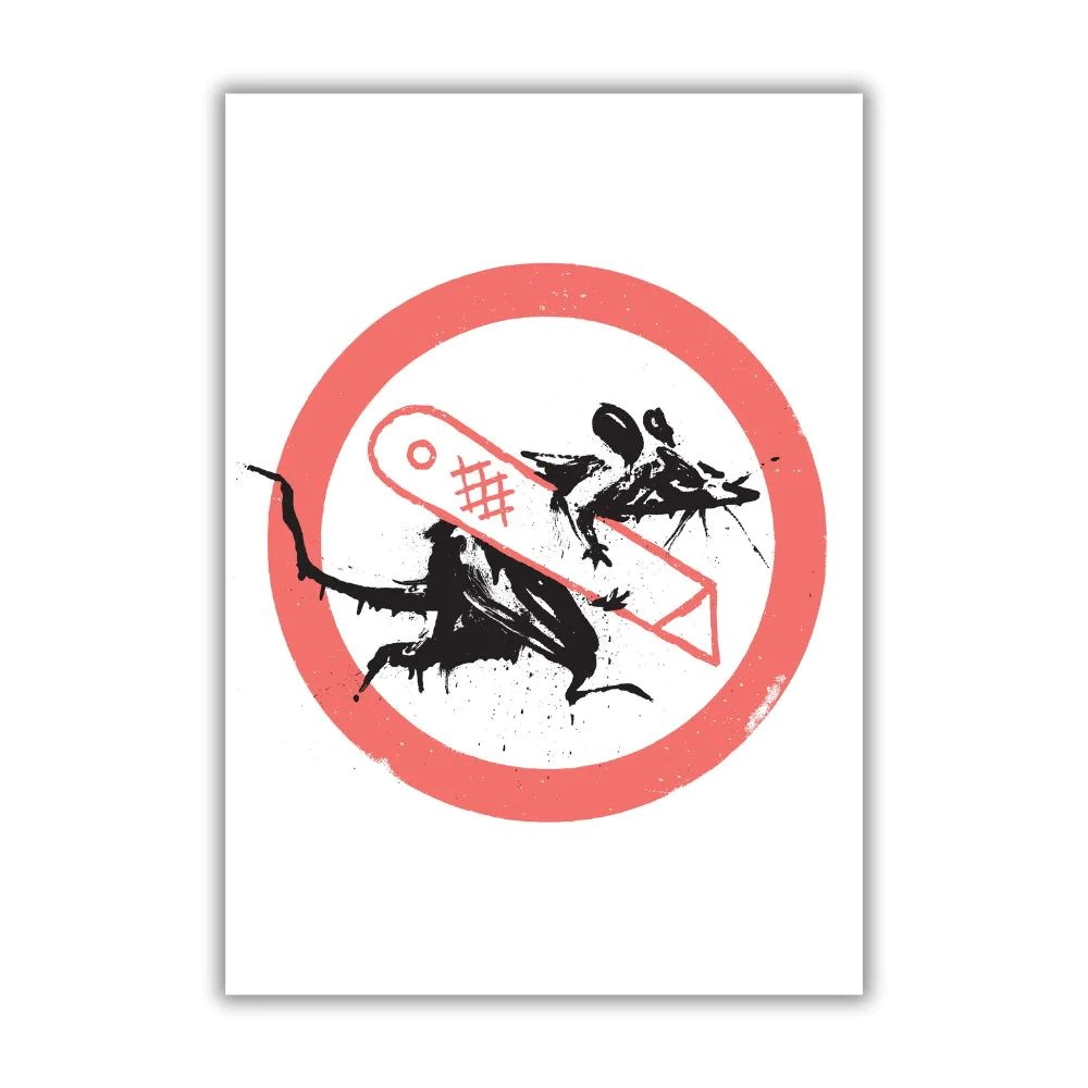 BANKSY (1974) - Cortar y correr 2023