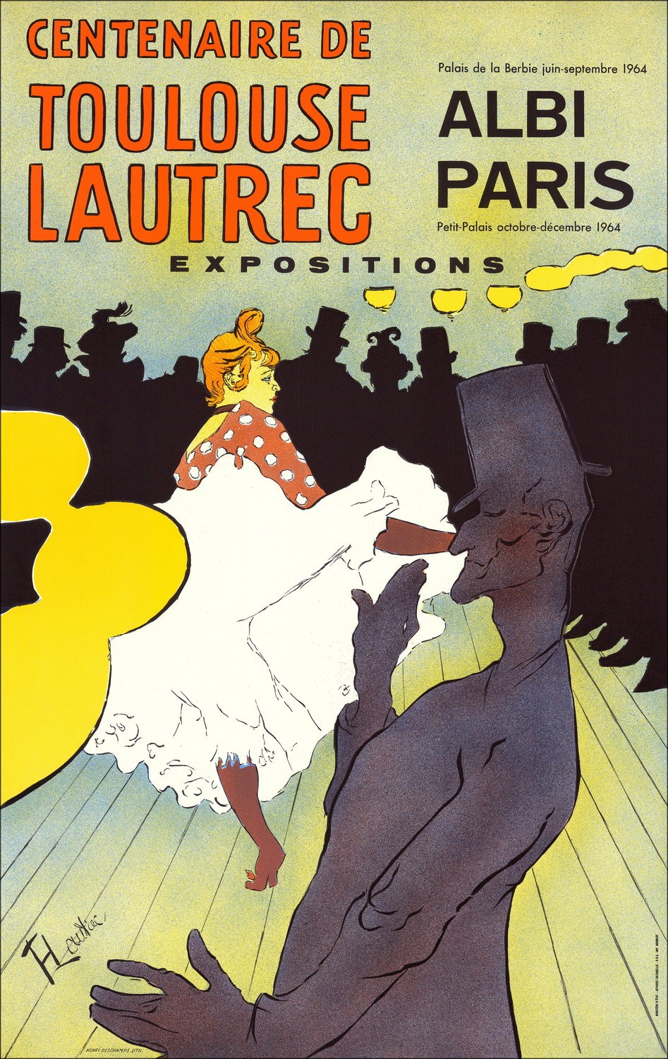 Lithografie Toulouse-Lautrec - Centenary Tentoonstelling 1964