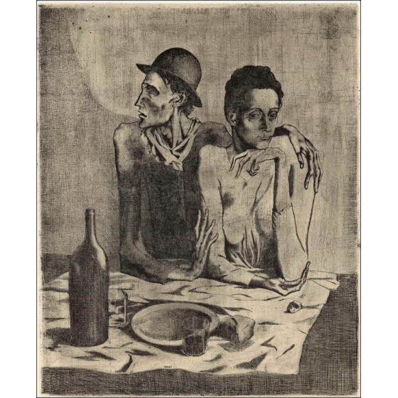 Pablo Picasso - Ausstellung Seltene Gravuren 1966 | Galerie 125