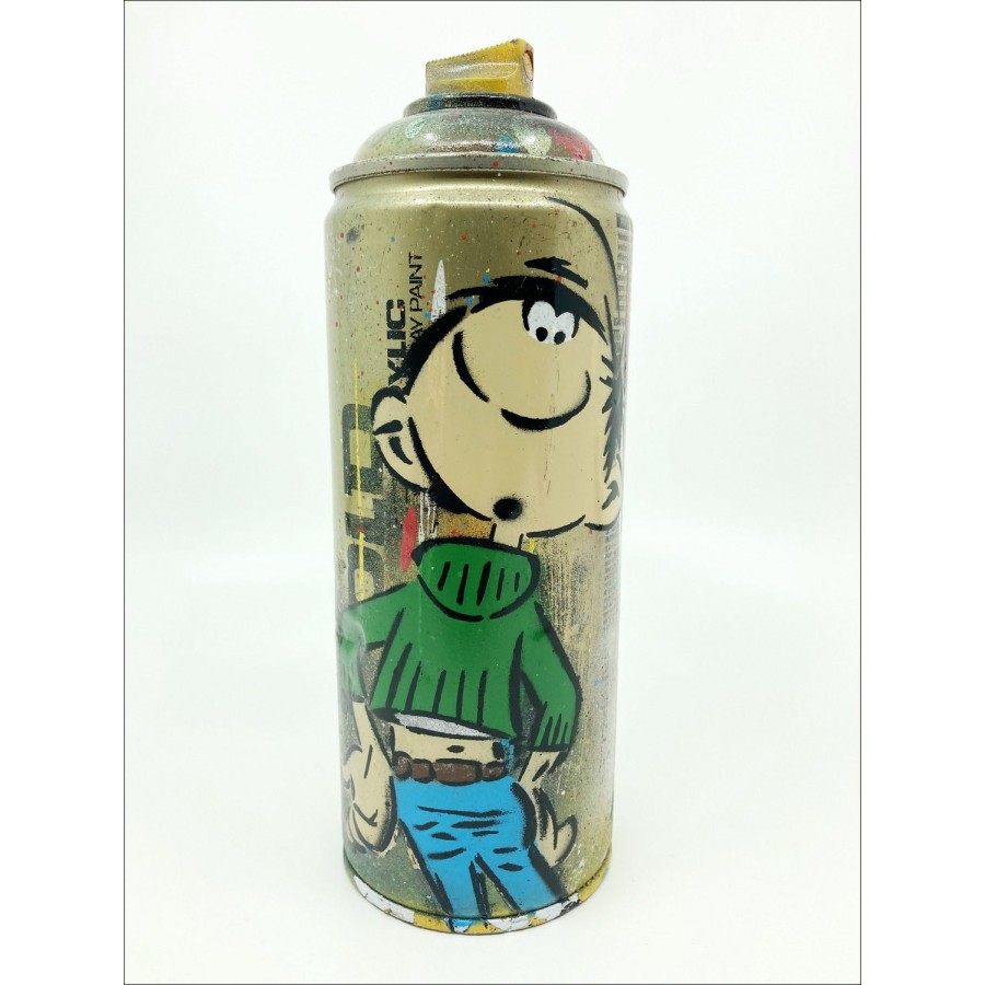 Gaston Lagaffe by Dezache used spray paint 2023