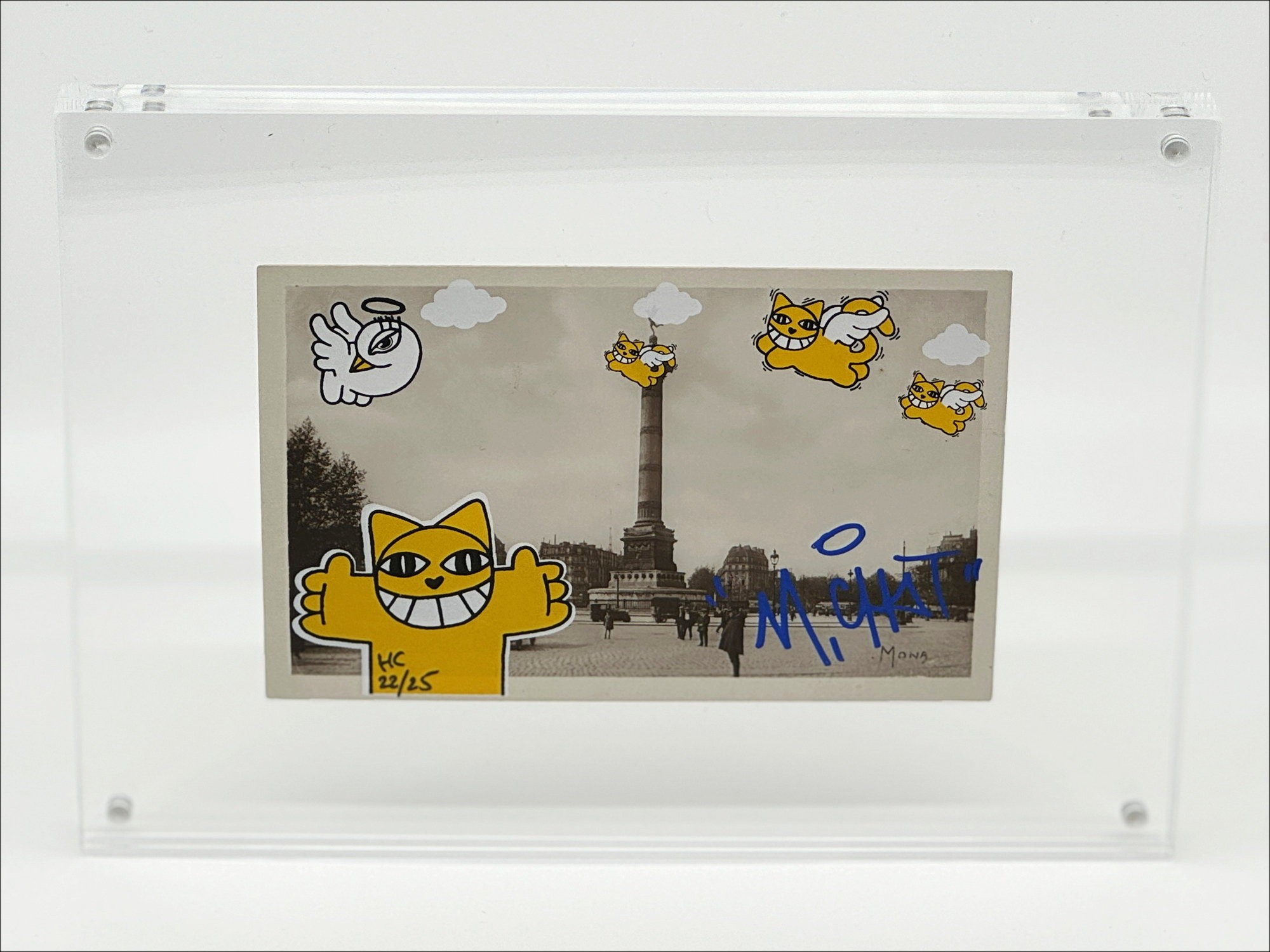 M.Chat Briefkaart Postcard Paris 22/25