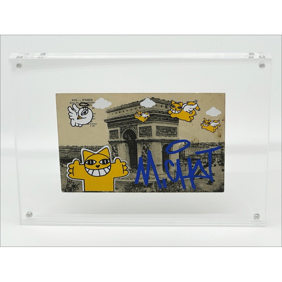 Koop Silkscreen M.Chat - Parijs 8/25