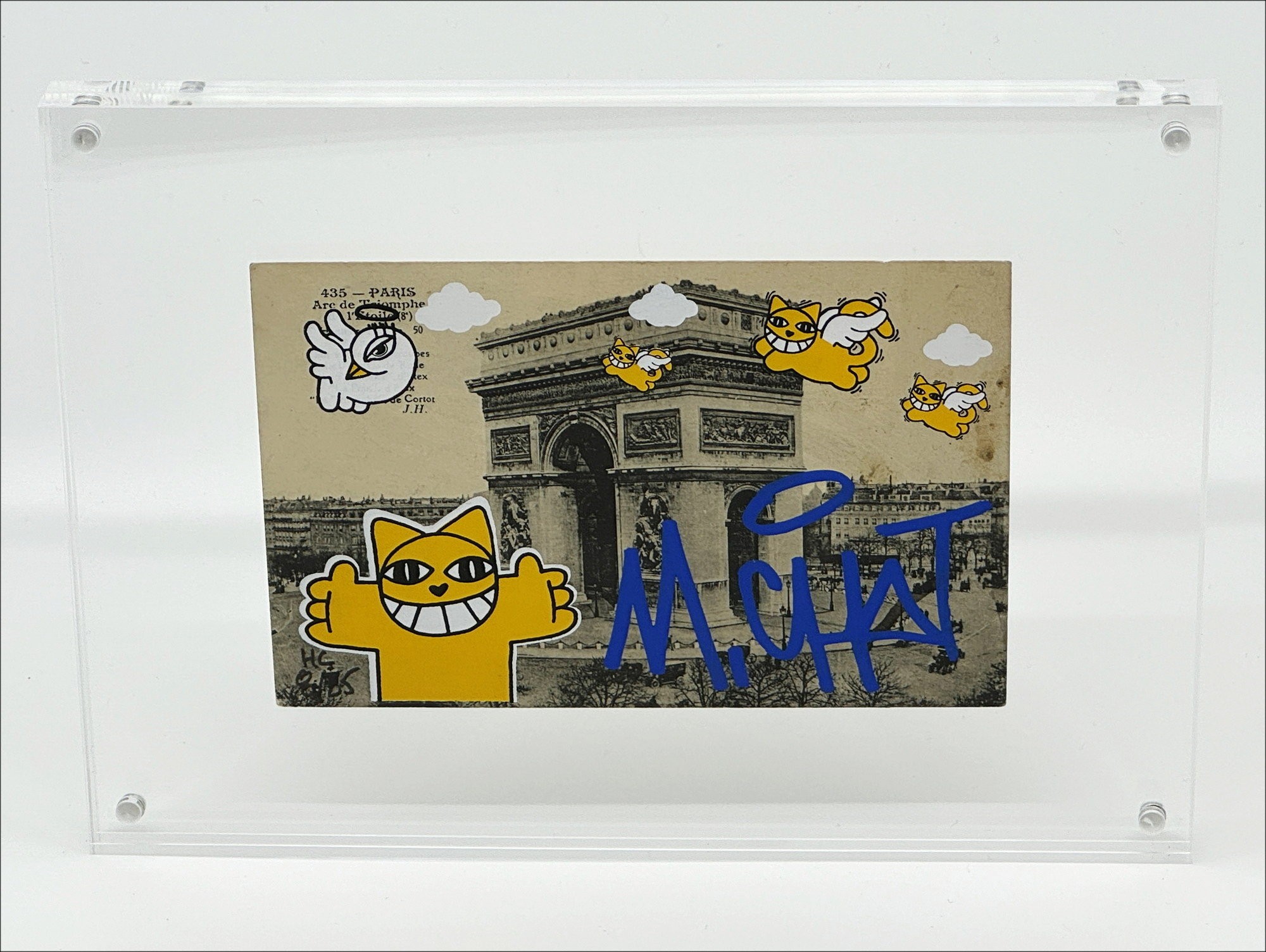 Koop Silkscreen M.Chat - Parijs 8/25