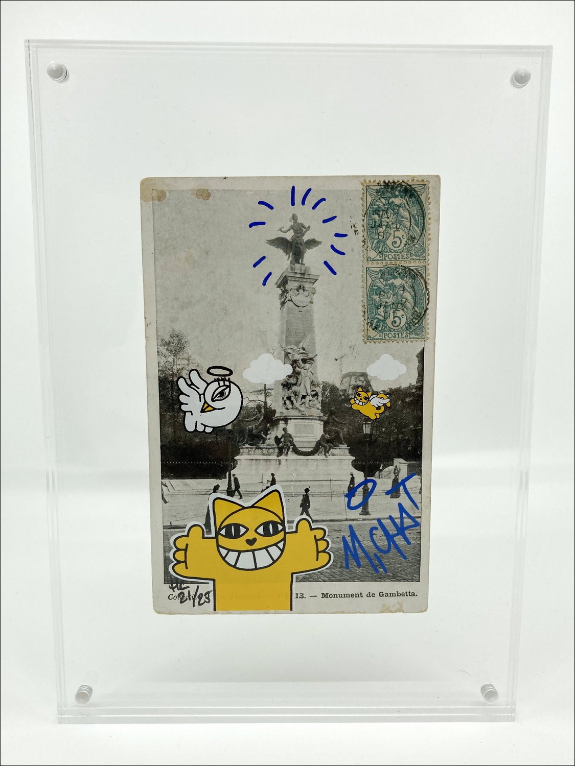 Buy Serigraphie M.Chat - Paris 21/25