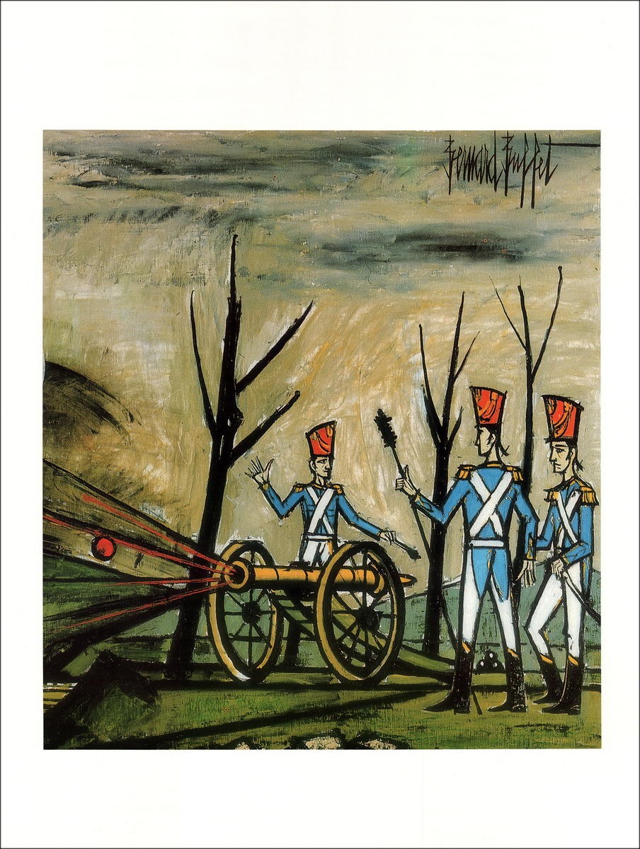 Buy Bernard Buffet Kriegsgenuss Poster / Poster 