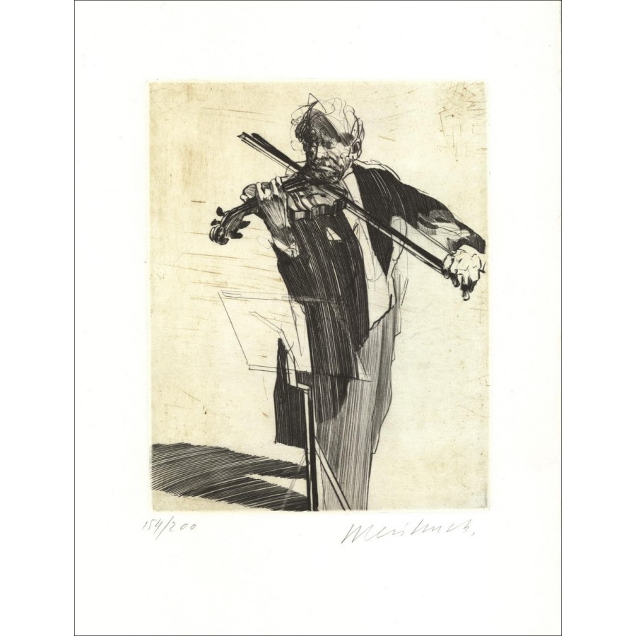 Buy Original Engraving Claude WEISBUCH Sonata IV