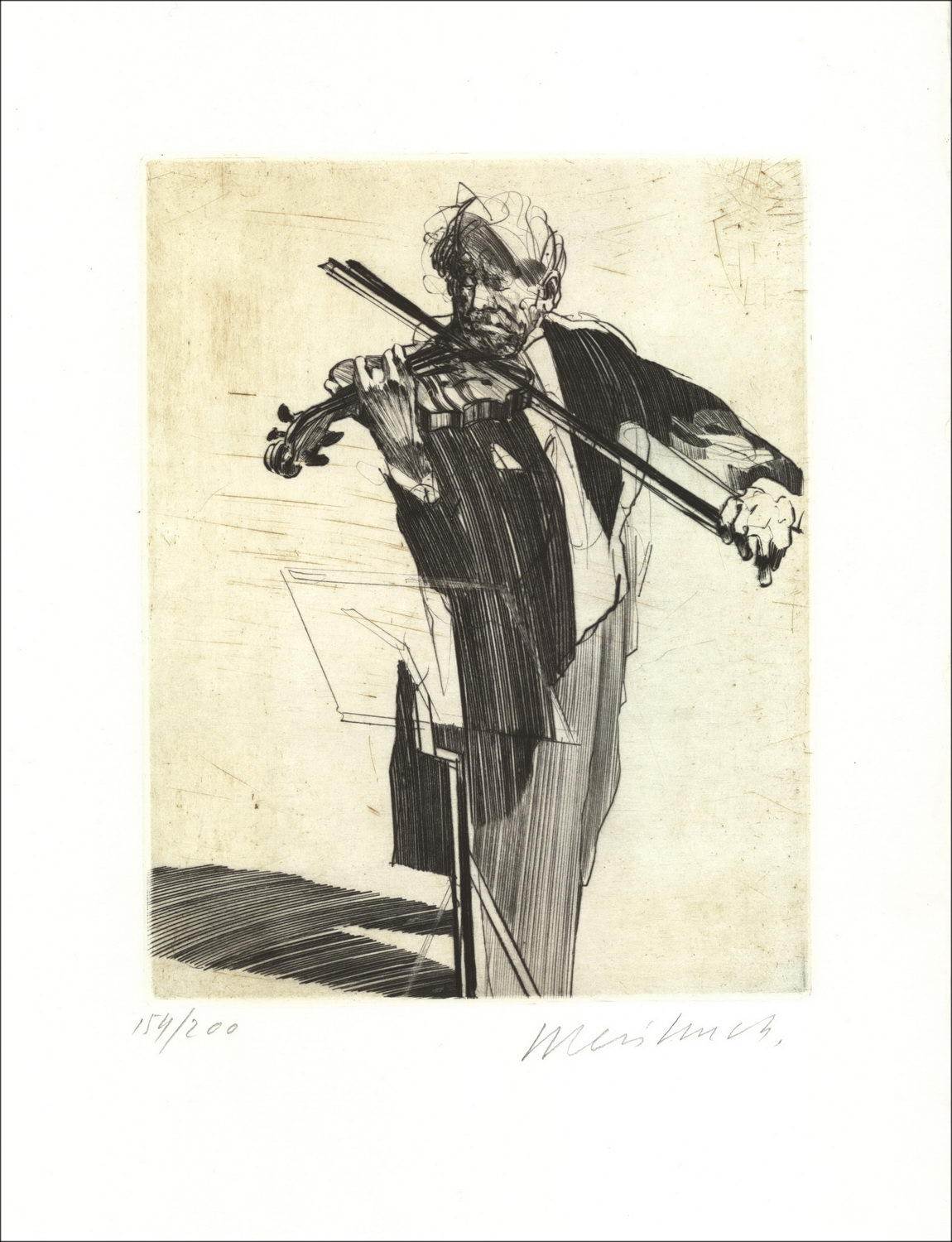 Acheter Gravure originale Claude WEISBUCH Sonate IV 