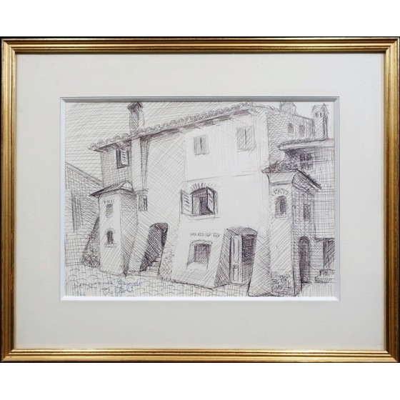 Louis Toffoli - Casa a Grado (Italia) | Disegno originale
