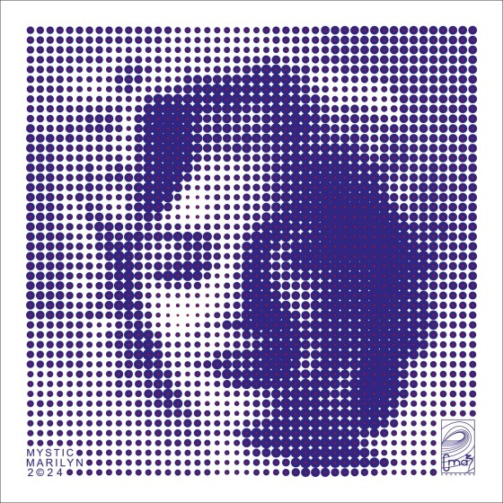 "Mystic Marilyn by CMAB 2024 - Aluminium Ink Limited Edition