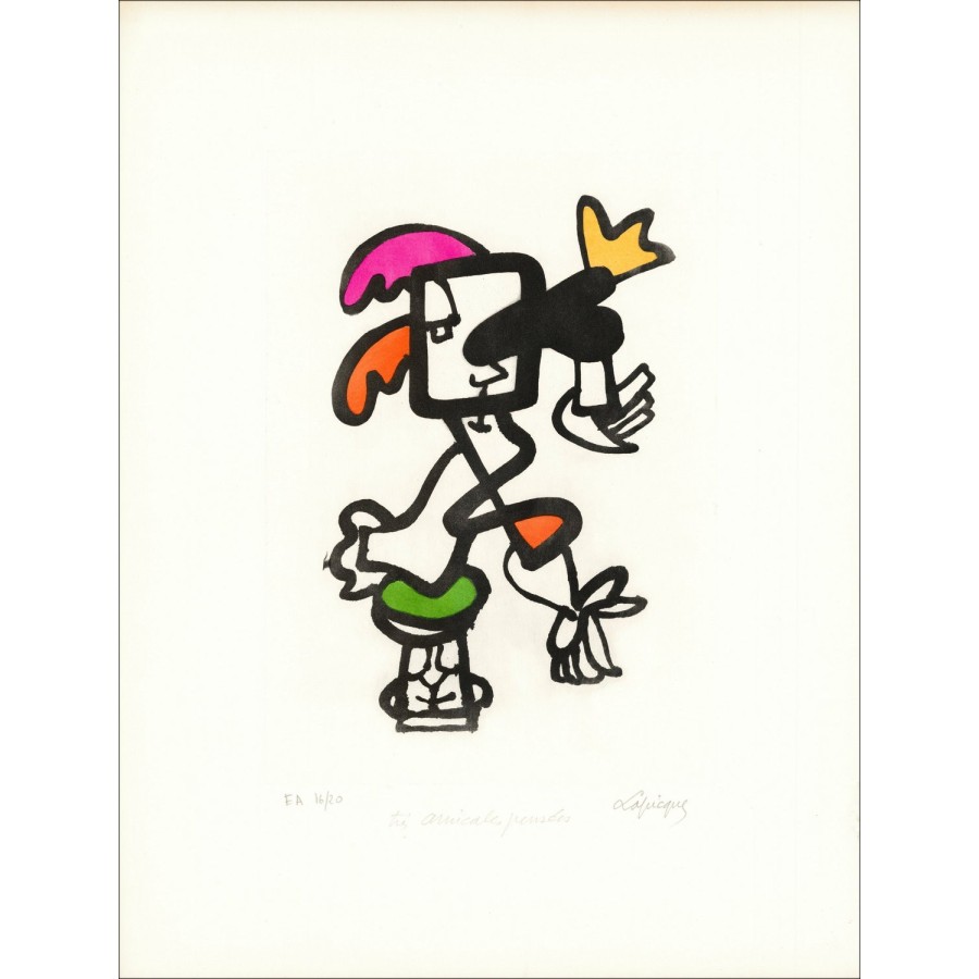 Charles Lapicque's "Composition - 2" kaufen - Signed Artist Test
