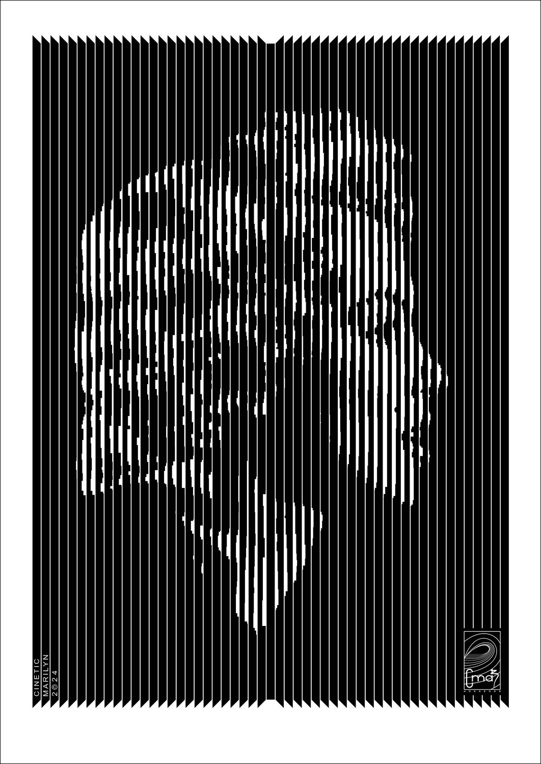 "Cinetico Marilyn Black" di CMAB 2024 - ART limitata disponibile
