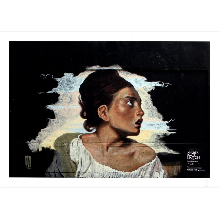 "The Wall" van Andrea Ravo Mattoni 2024 - Exclusieve Litho