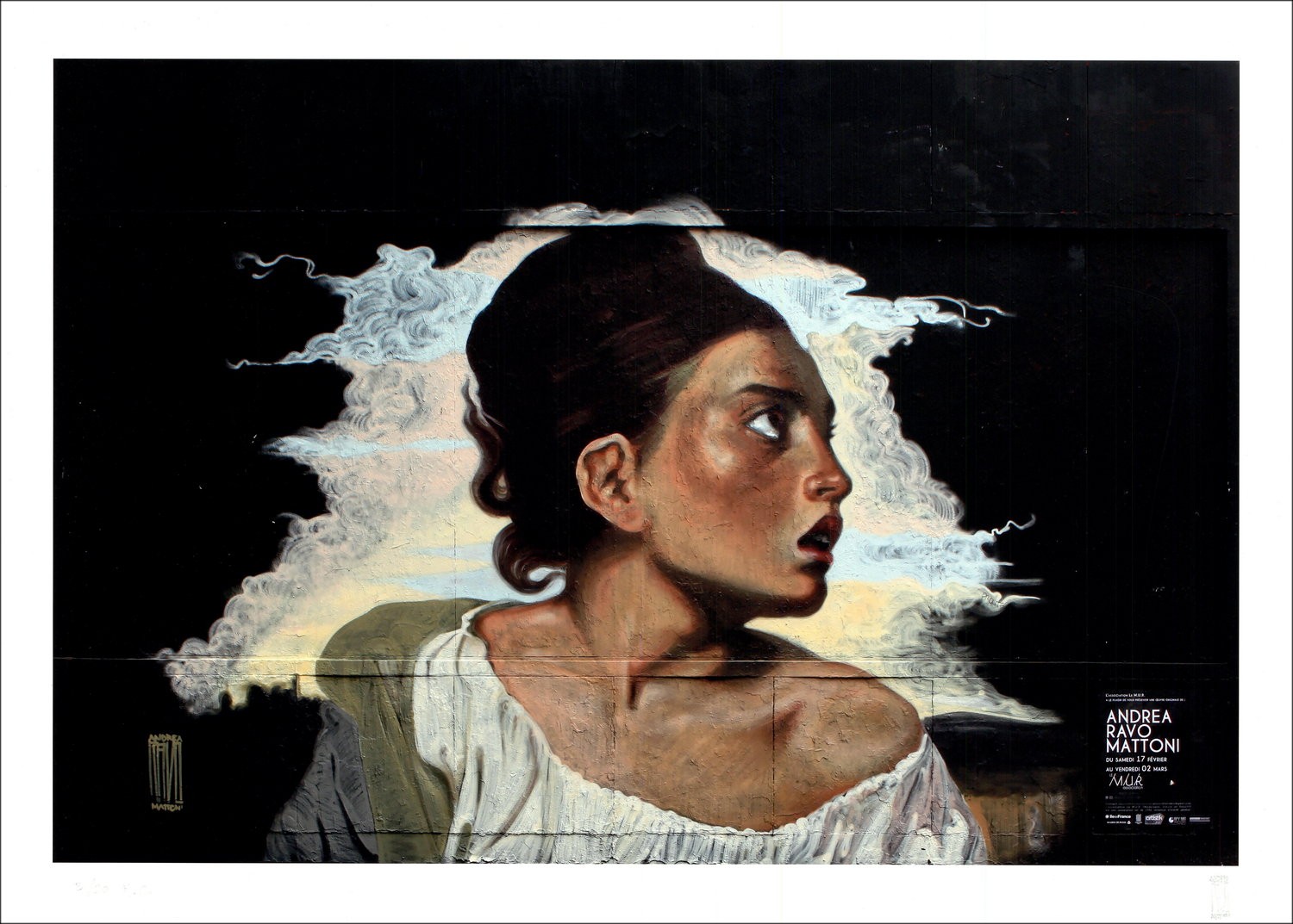"The MUR" by Andrea Ravo Mattoni 2024 - Exclusive Lithograph