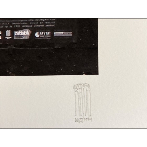 "The Wall" di Andrea Ravo Mattoni 2024 - Litografia esclusiva