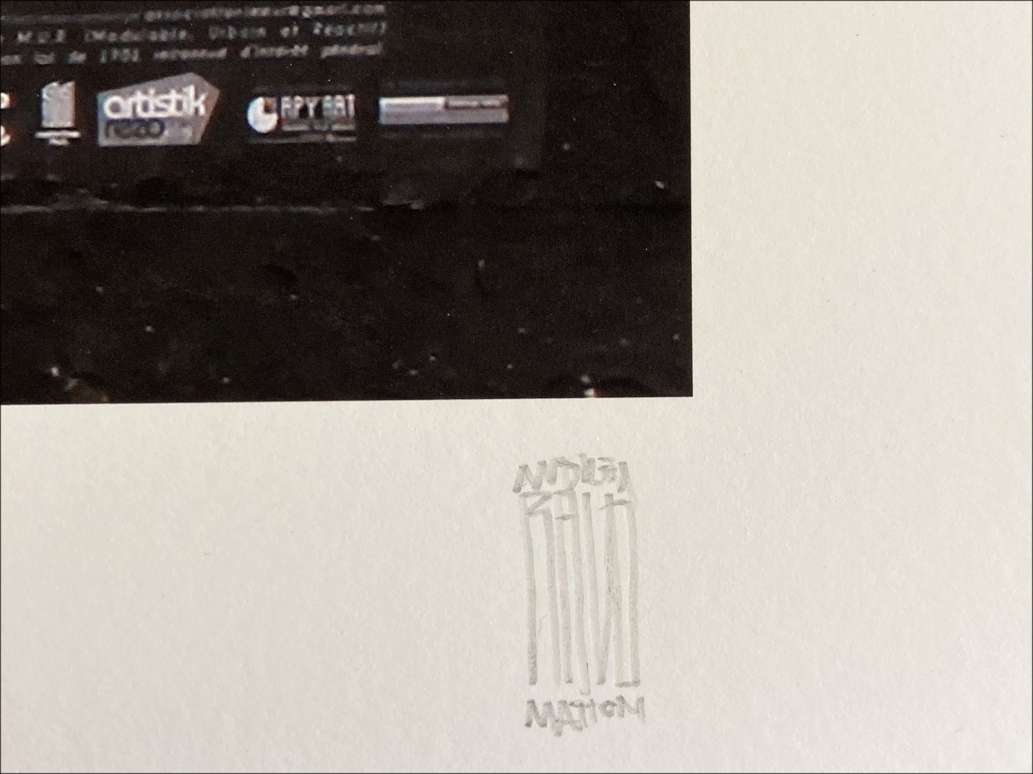 "Le MUR" par Andrea Ravo Mattoni 2024 - Lithographie Exclusive