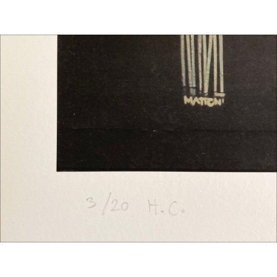 "The MUR" by Andrea Ravo Mattoni 2024 - Exclusive Lithograph