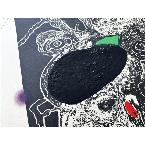 "Espriu III" by Joan Miró, 1975 - Limited Edition Engraving