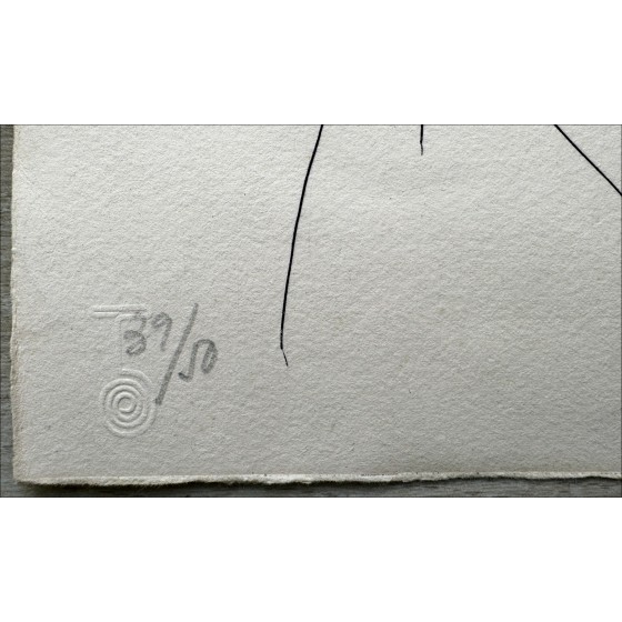 "Espriu III" by Joan Miró, 1975 - Limited Edition Engraving