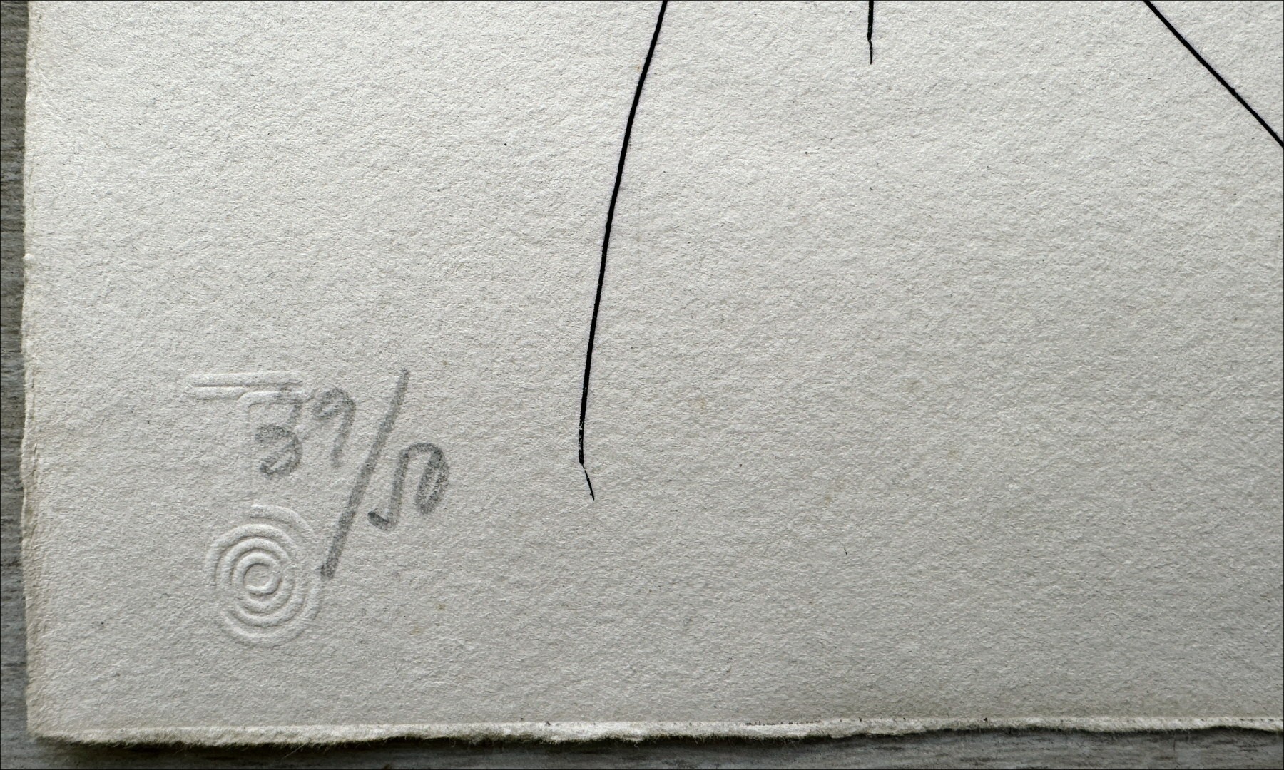 Joan MIRO - Grabado de Carborundum "Espriu III" 89x70cm firmado